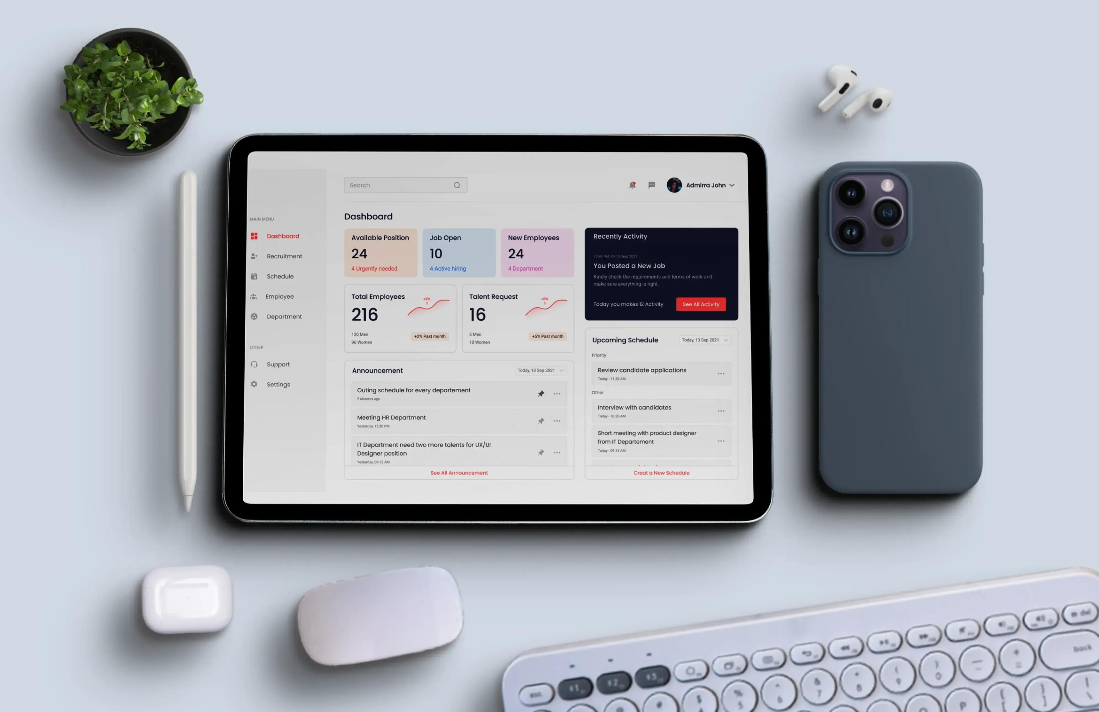 AI-based platform interface AI-based platform interface